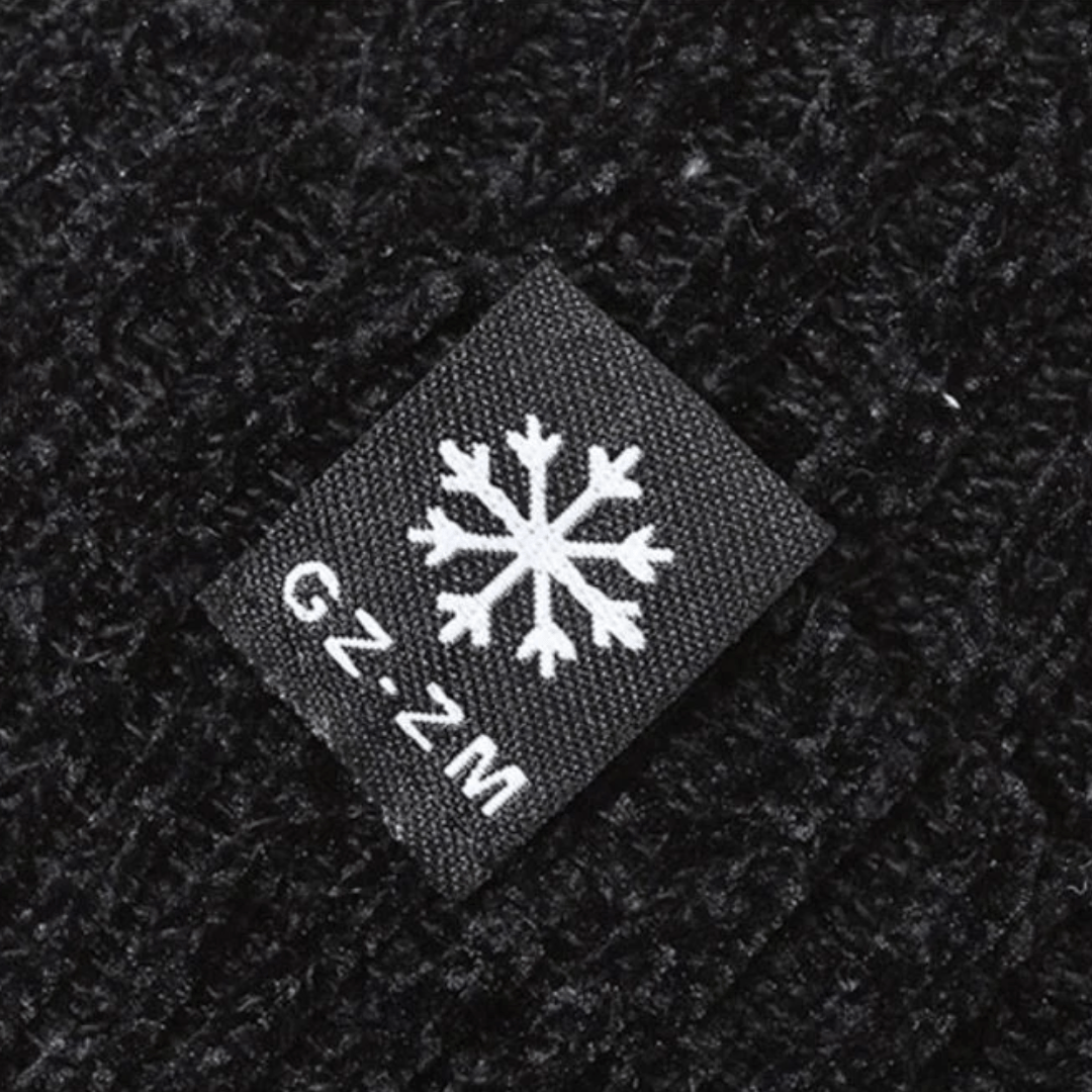 Men’s Knitted Winter Hat Fleece Lined with Ear Coverage | Active Peaks - Active Peaks