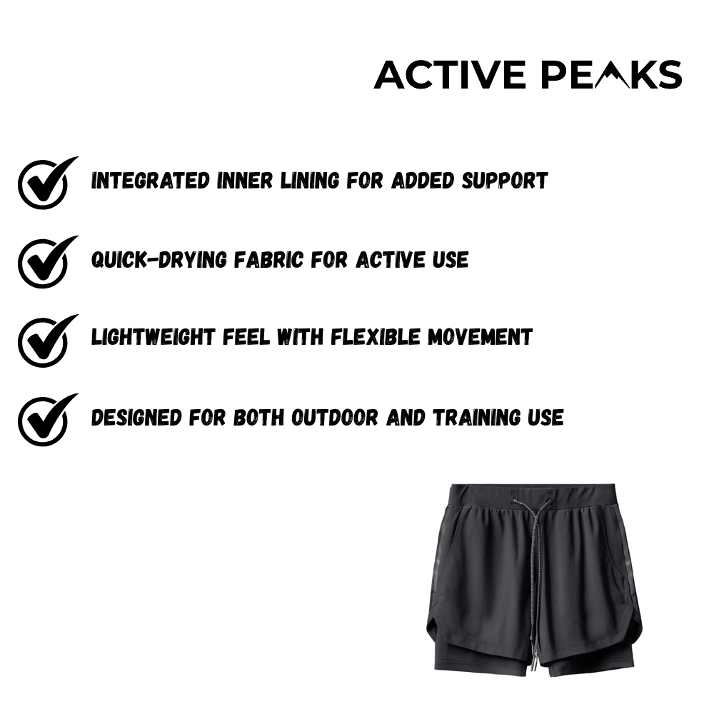 Running Shorts Lightweight Quick - Drying | Active Peaks - Active Peaks