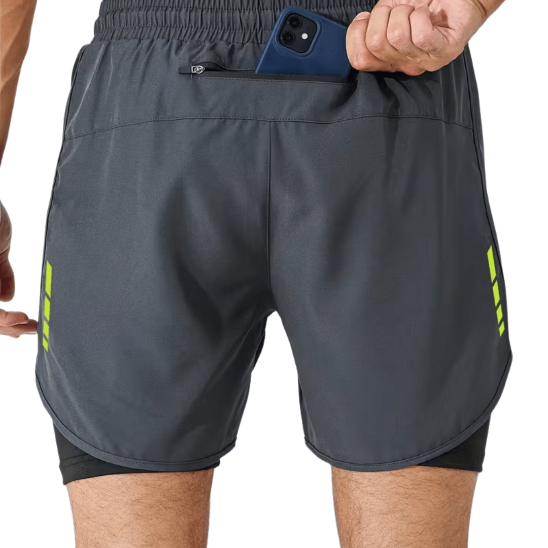 Running Shorts Lightweight Quick - Drying 2 - in - 1 | Active Peaks - Active Peaks