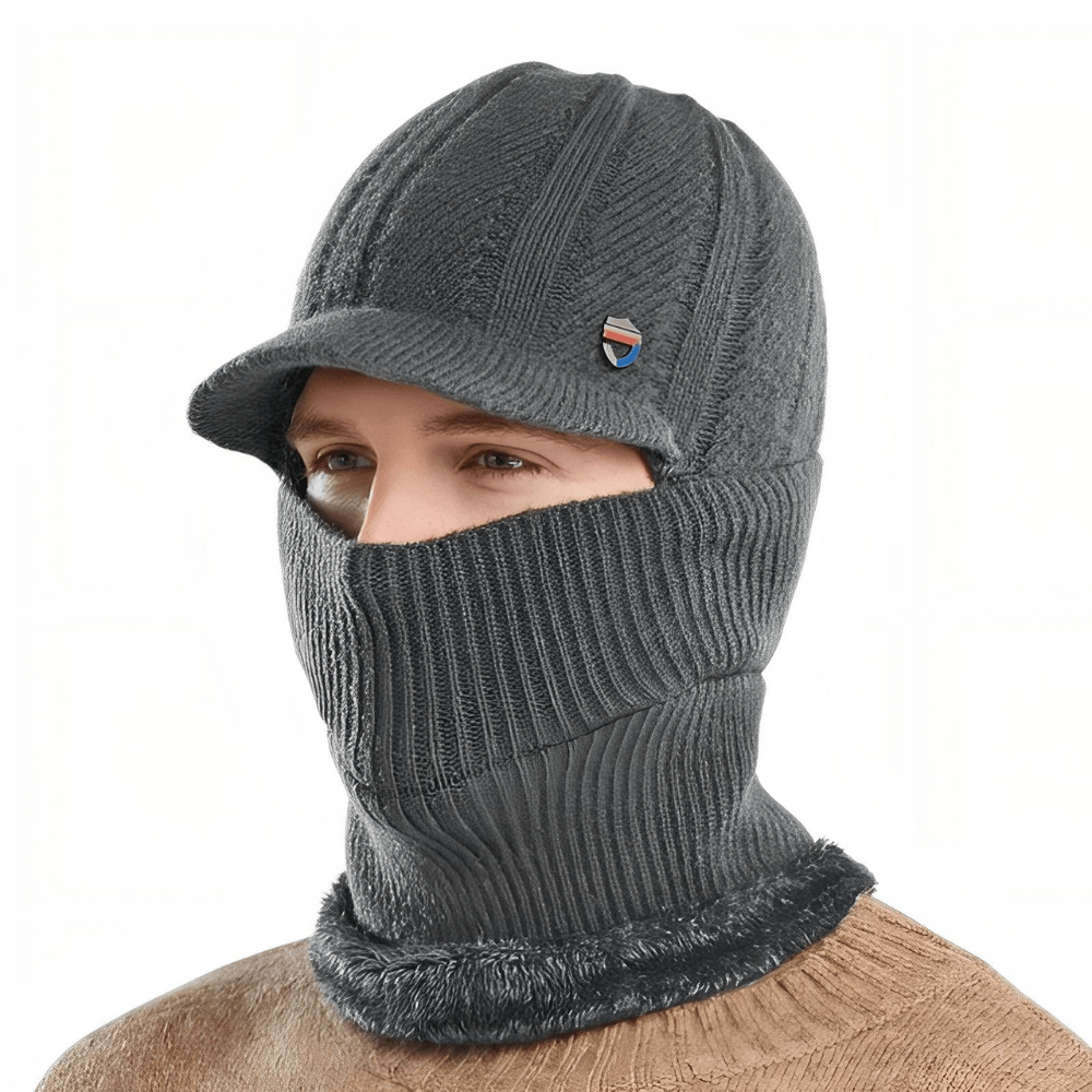Thermal Winter Balaclava with Integrated Visor - Active Peaks