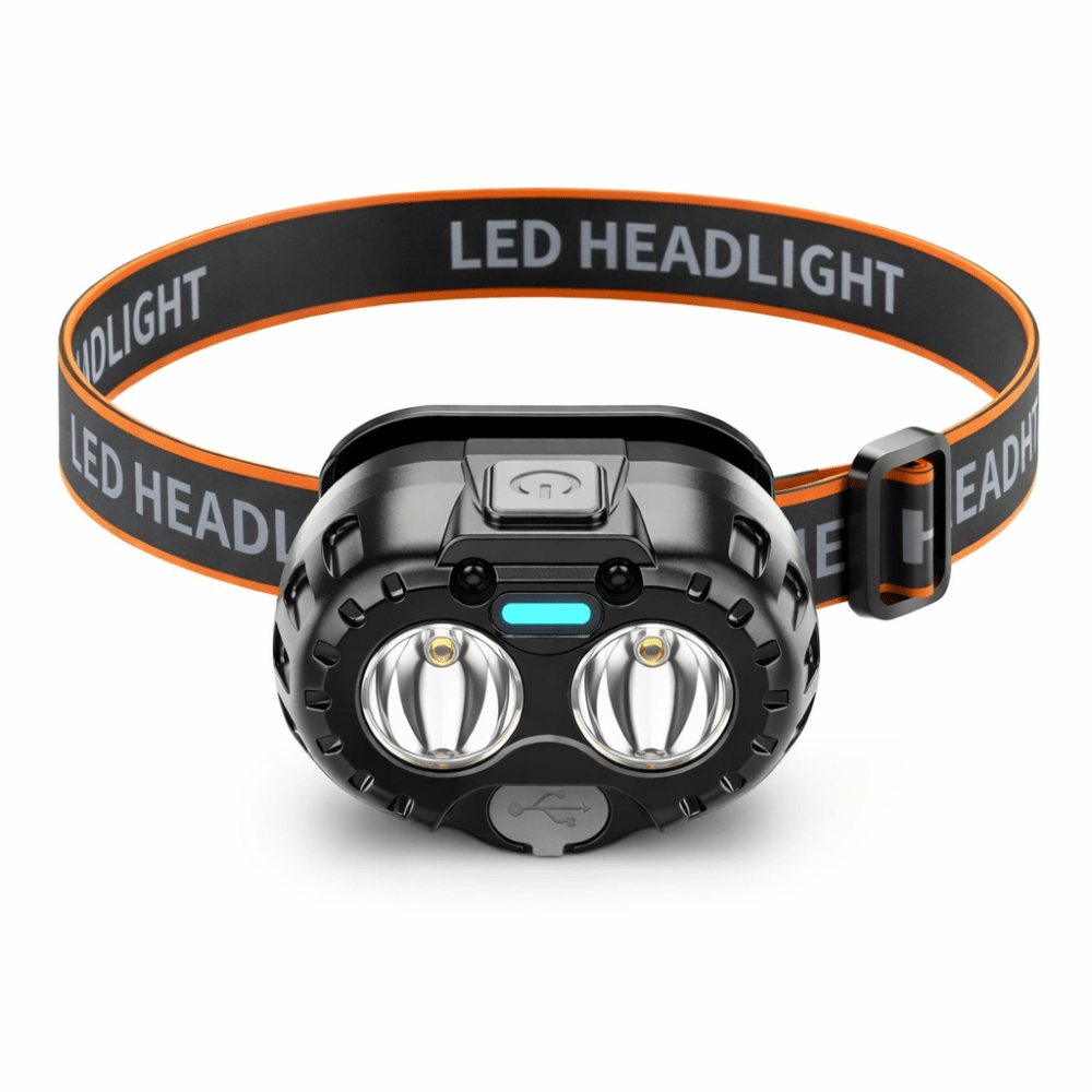LED Headlamp Waterproof USB Rechargeable Light | Active Peaks - Active Peaks