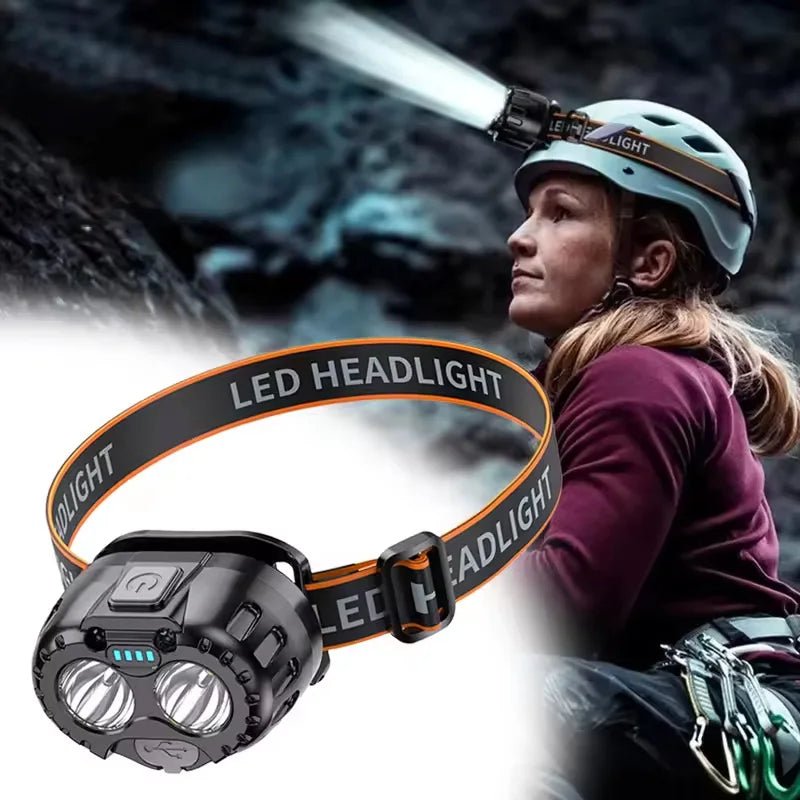 LED Headlamp Waterproof USB Rechargeable Light | Active Peaks - Active Peaks