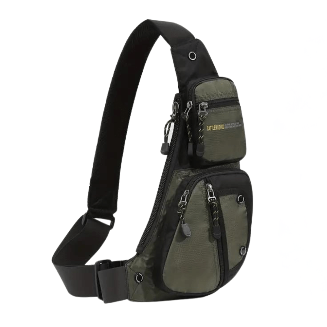 Weather - Resistant Crossbody Bag with Secure Compartments - Active Peaks