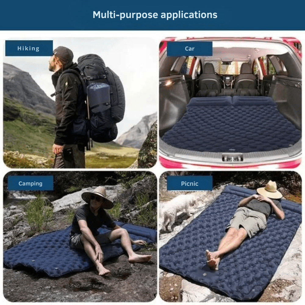 Double Inflatable Camping Mattress – Lightweight and Durable | Active Peaks - Active Peaks