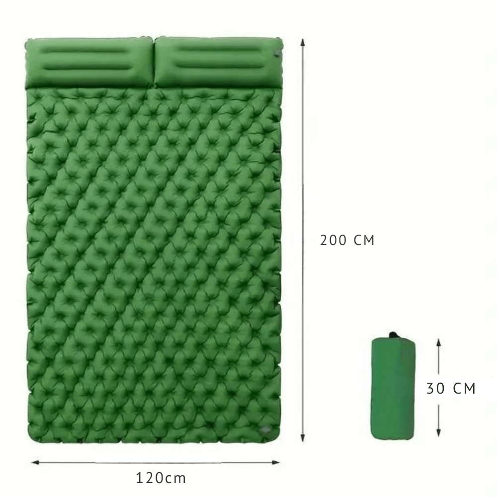 Double Inflatable Camping Mattress – Lightweight and Durable | Active Peaks - Active Peaks