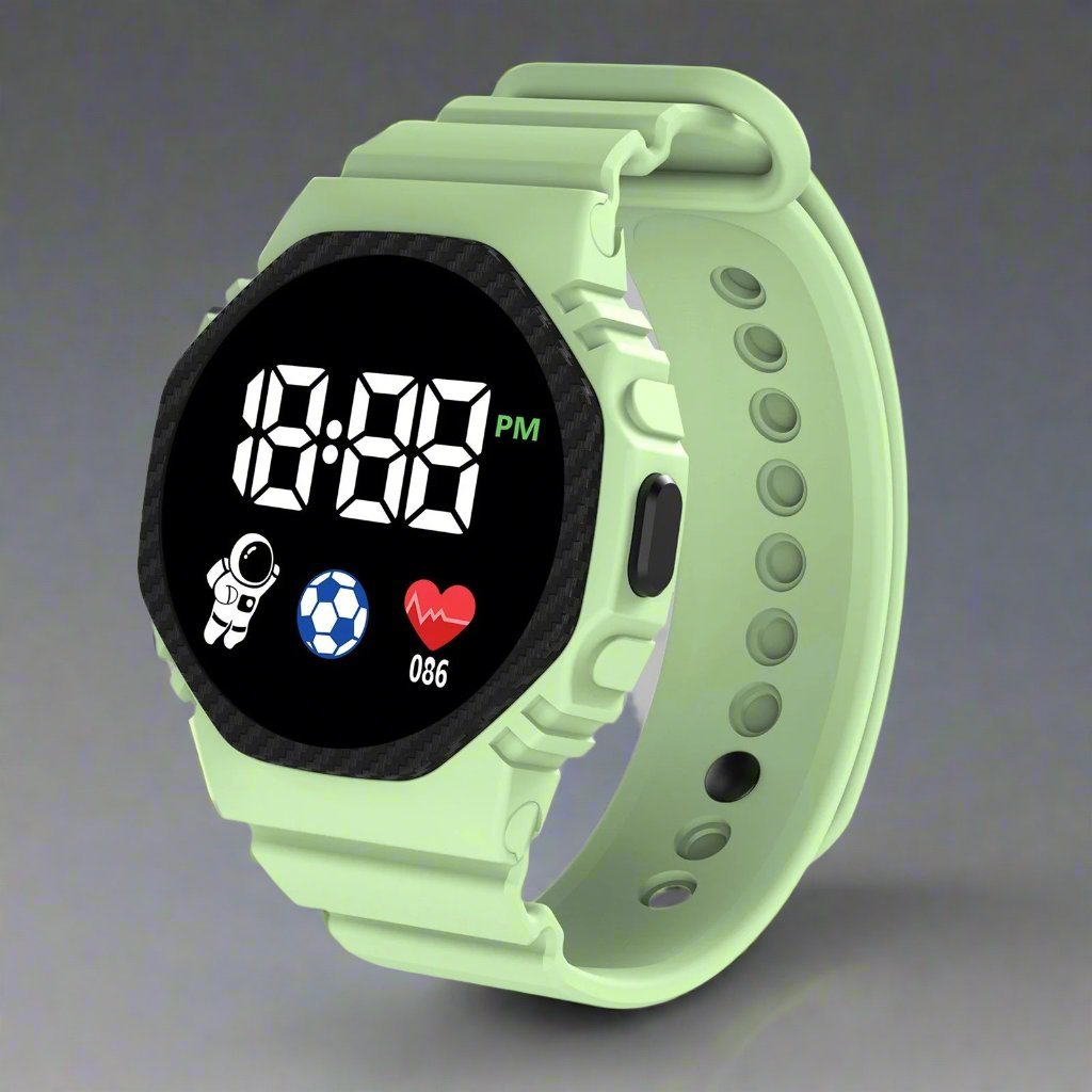 Children’s Waterproof Digital Watch – Durable Outdoor Design - Active Peaks