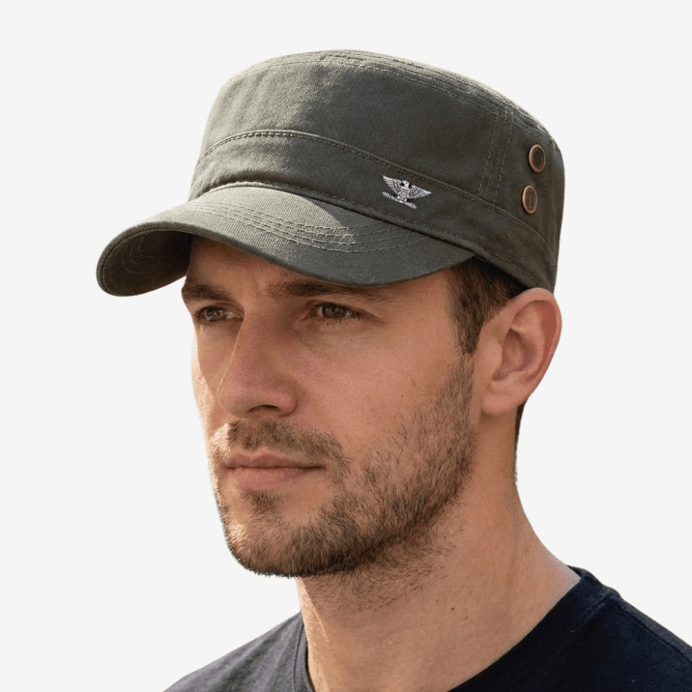 Breathable Cotton Outdoor Cap with Curved Peak - Active Peaks