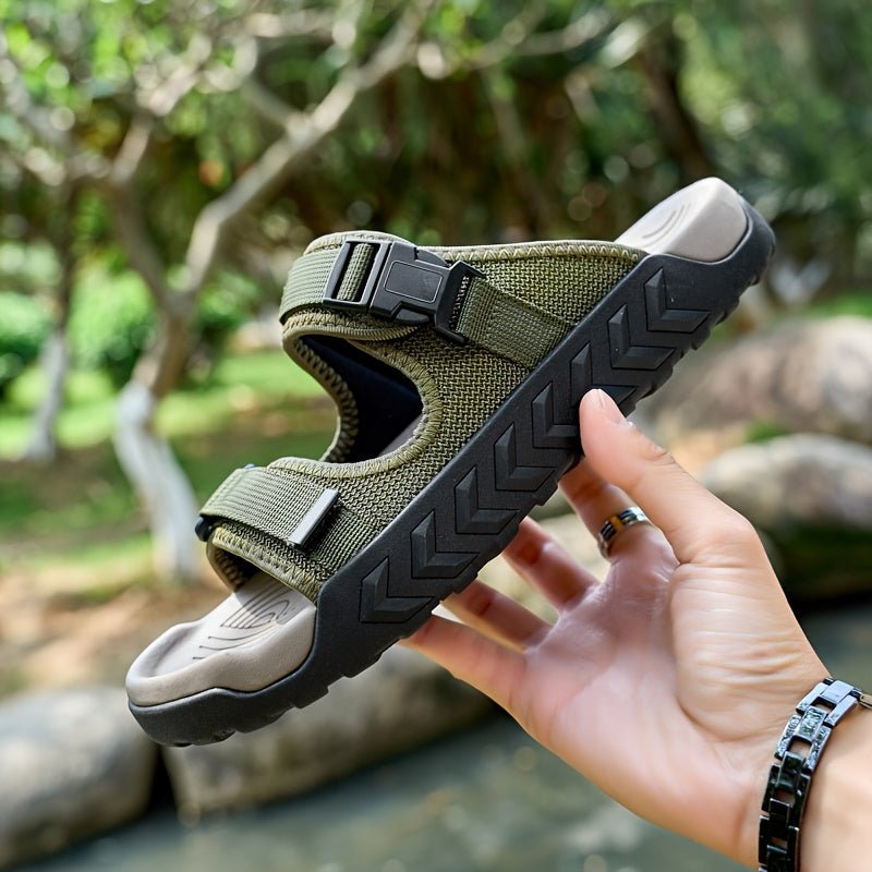 Lightweight Breathable Walking Sandals with Adjustable Straps for Men - Active Peaks