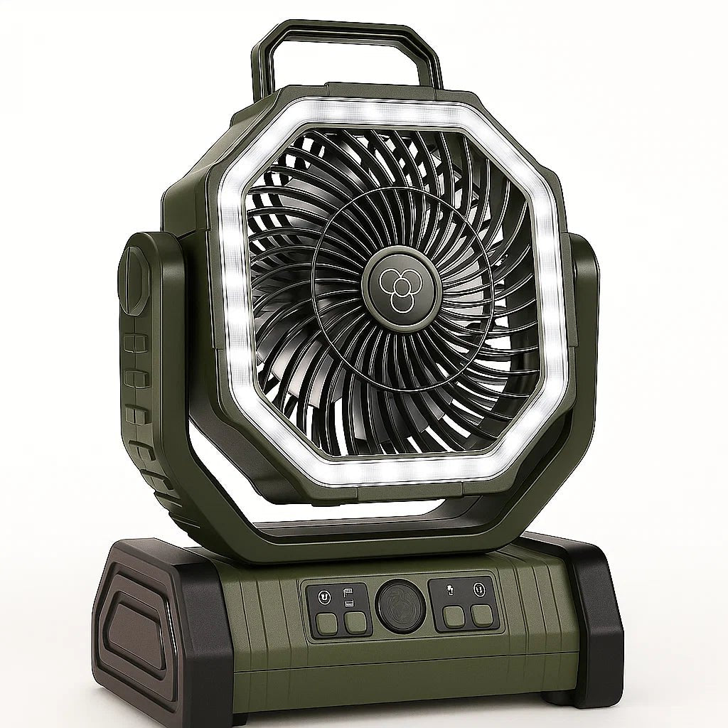 Camping Fan Rechargeable LED 3 - in - 1 | Active Peaks - Active Peaks