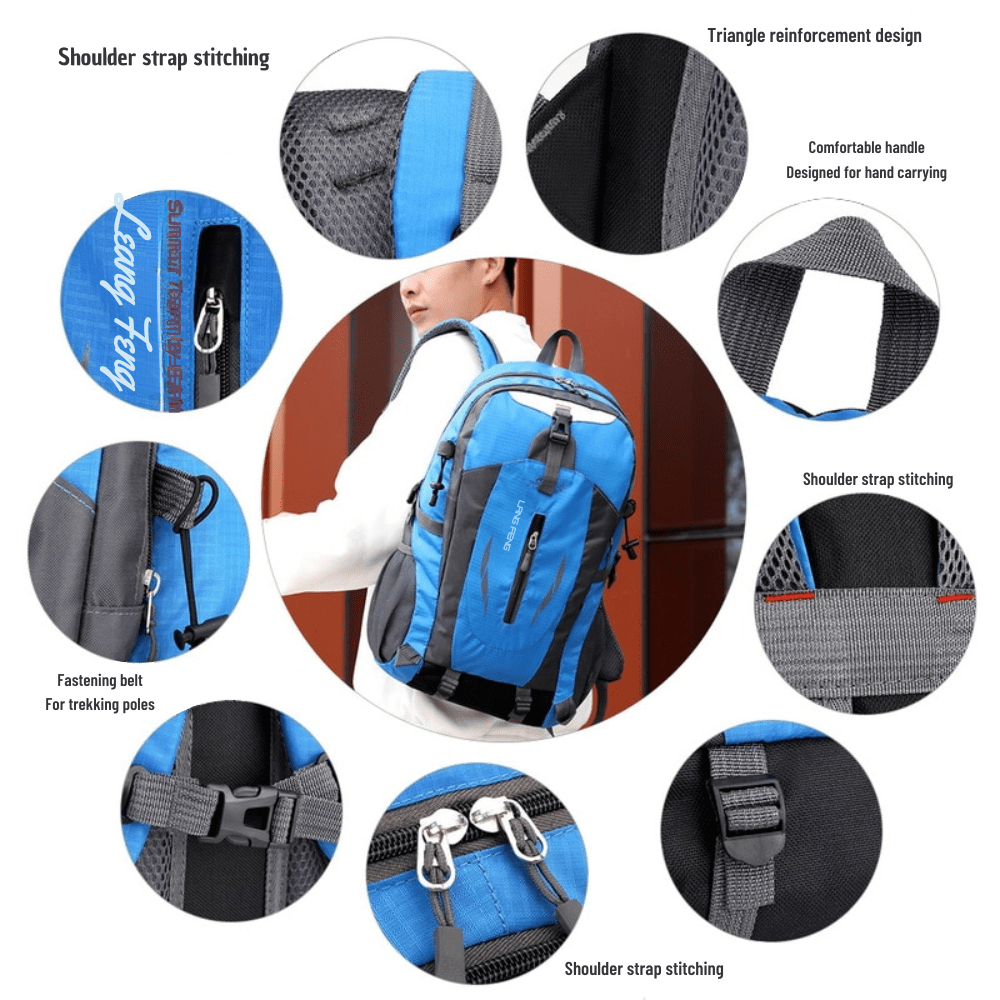 Hiking Backpack – Waterproof & Lightweight 40L Rucksack | Active Peaks - Active Peaks