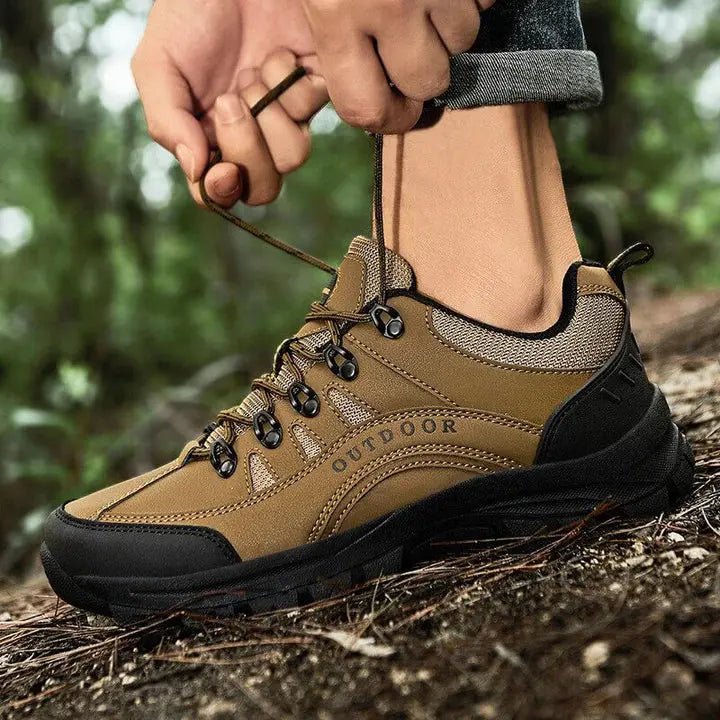 Durable Men’s Hiking Shoes – Water - Resistant Outdoor Trail Footwear - Active Peaks