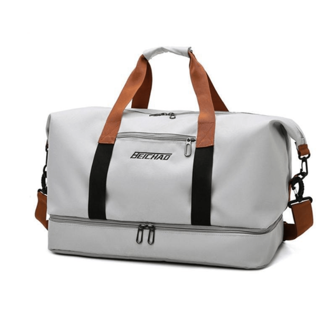 Sports Travel Bag – Durable and Water - Resistant with Separate Shoe Compartment - Active Peaks