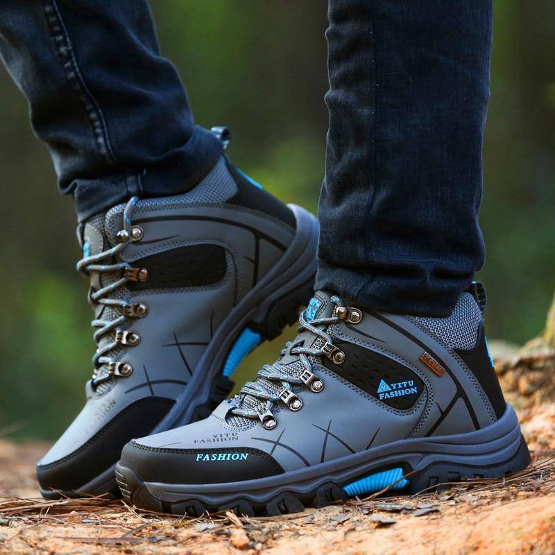 High - Top Hiking Shoes – Breathable Durable Outdoor Footwear - Active Peaks
