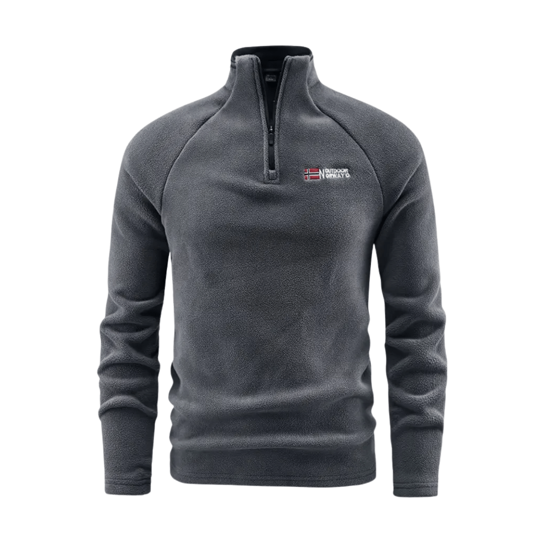 Men’s Thermal Fleece Half - Zip Jacket Breathable | Active Peaks - Active Peaks