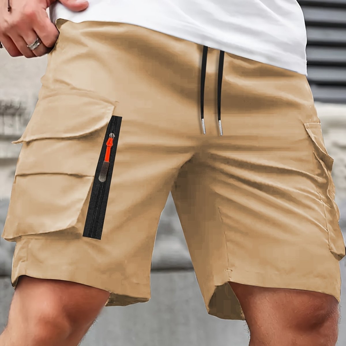 Lightweight Zip - Pocket Cargo Shorts for Men | Active Peaks - Active Peaks