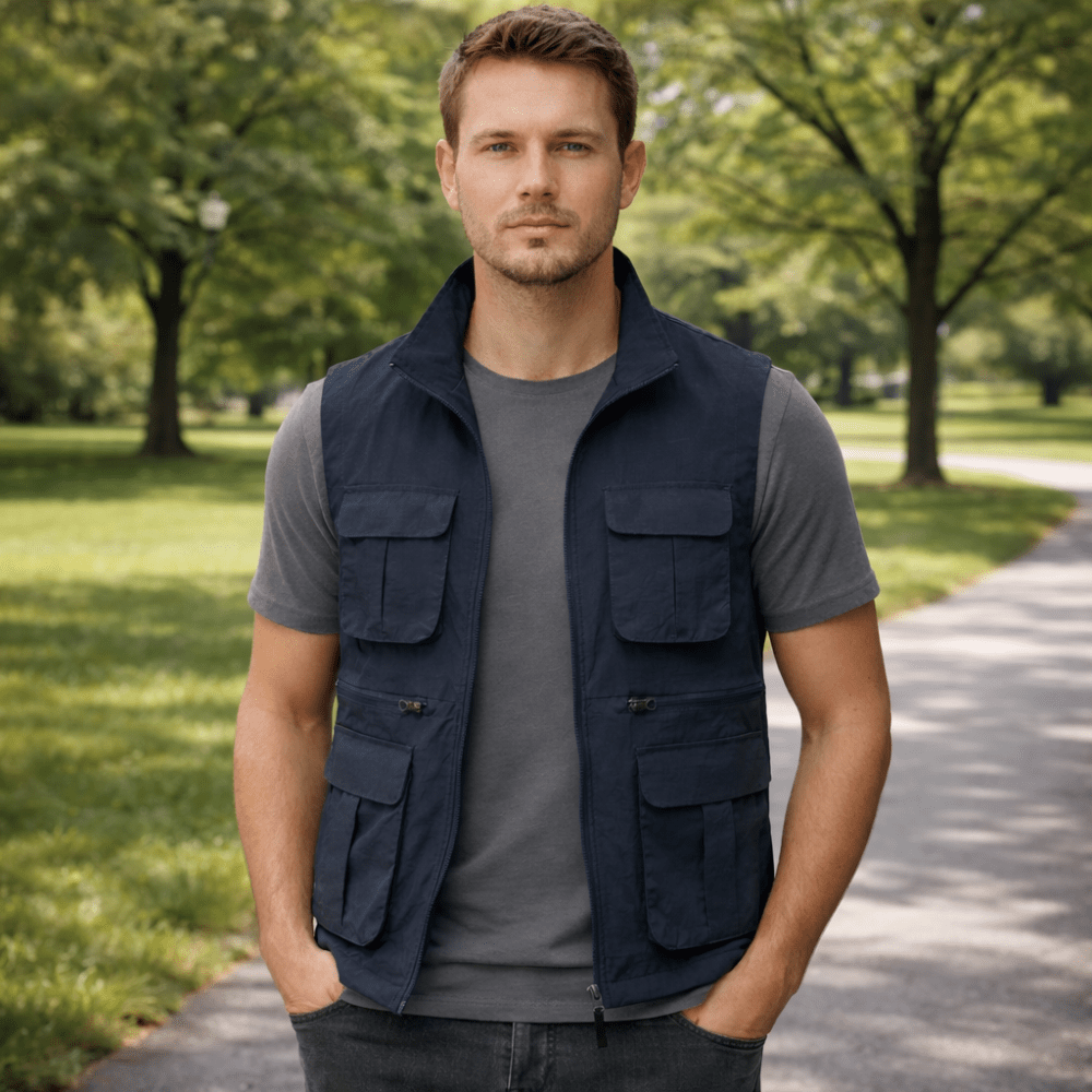 Lightweight Travel Vest – Multi - Pocket & Quick - Dry | Active Peaks - Active Peaks