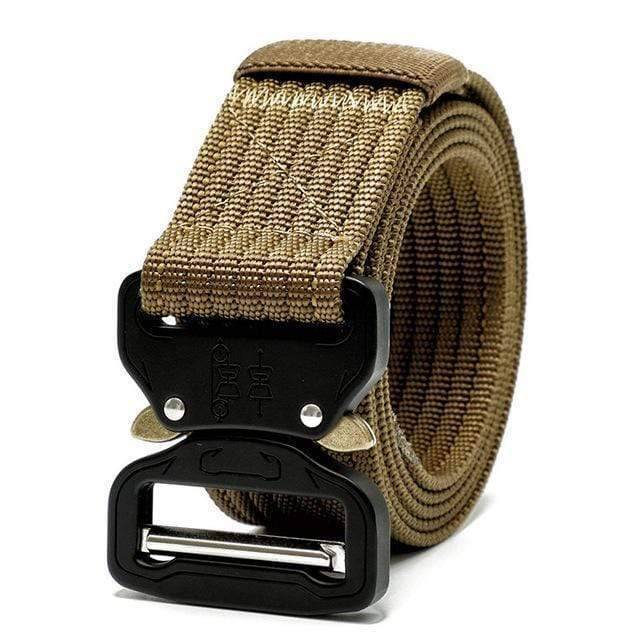 Adjustable Tactical Belt – Durable Nylon Outdoor Utility Fit - Active Peaks