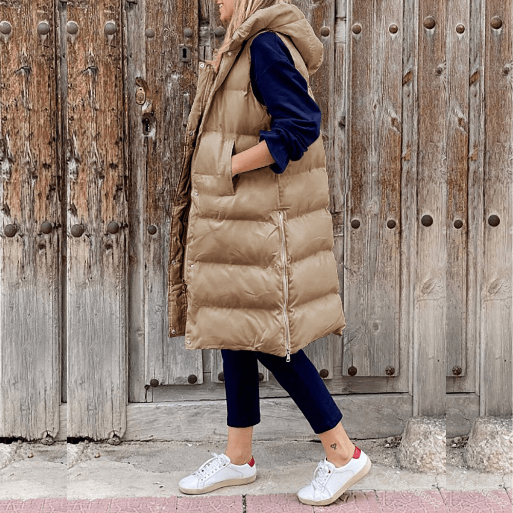 Long Padded Puffer Vest | Active Peaks - Active Peaks
