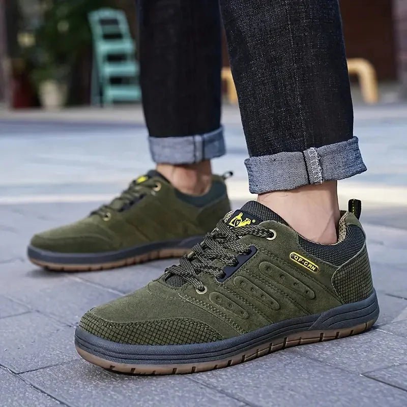 Durable Men's Walking Trainers – Water - Resistant Outdoor Footwear - Active Peaks