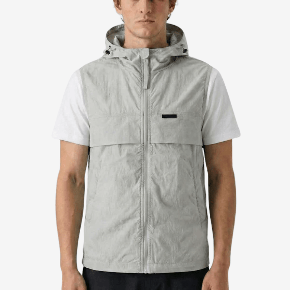 Lightweight Hooded Sleeveless Vest - Active Peaks