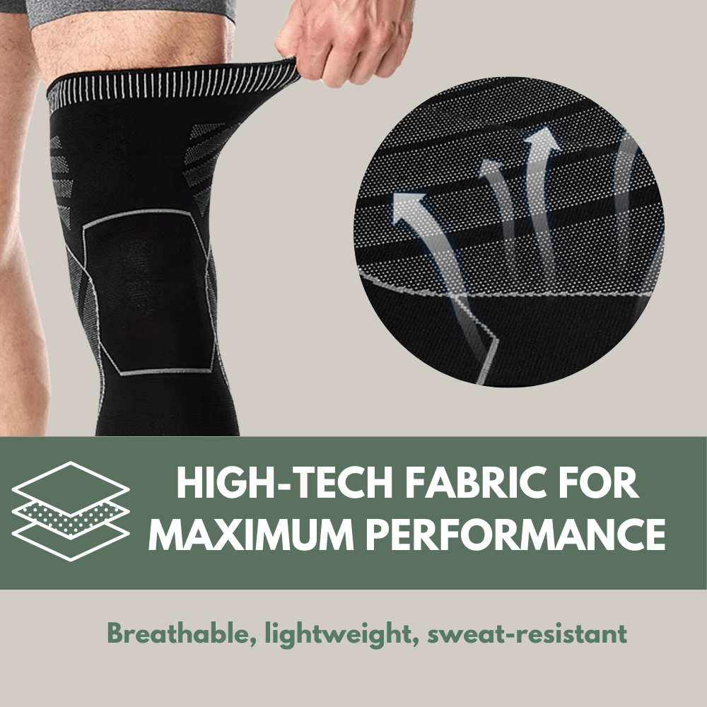 Breathable Full - Length Compression Knee Sleeve for Outdoor Activity | Active Peaks - Active Peaks