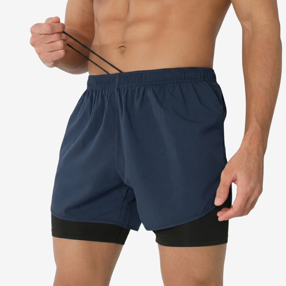 Running Shorts Lightweight Quick - Drying 2 - in - 1 | Active Peaks - Active Peaks