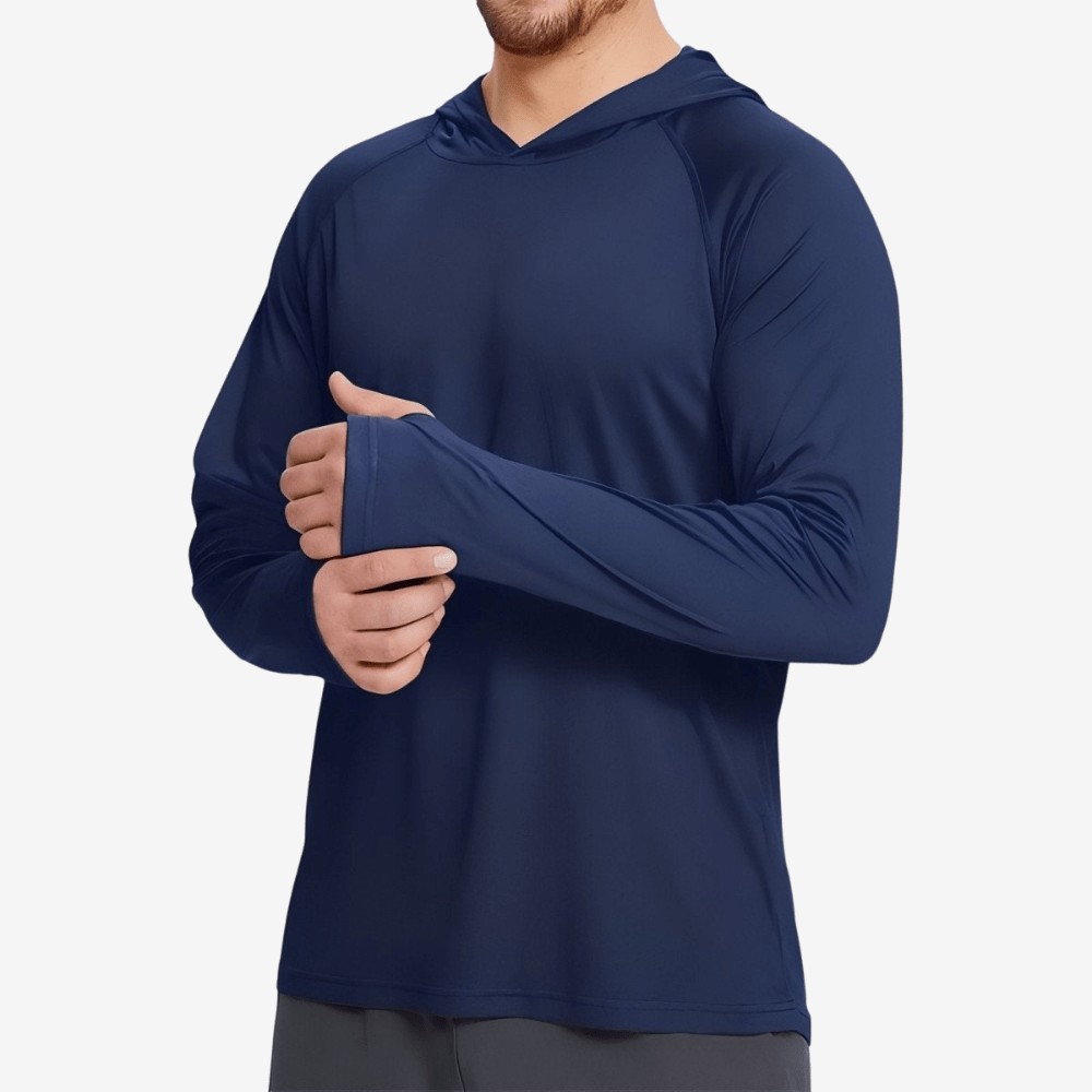 Men’s Breathable Long Sleeve Hiking T-Shirt with UV Protection - Active Peaks