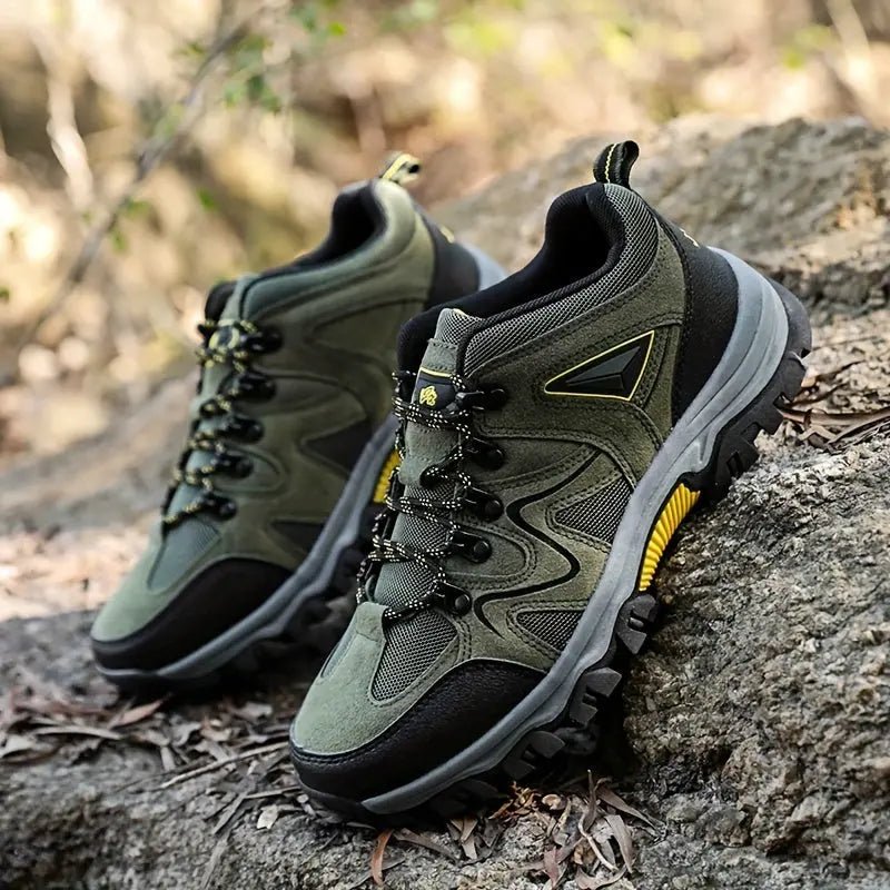 Durable Men’s Hiking Shoes – Water - Resistant Outdoor Footwear - Active Peaks