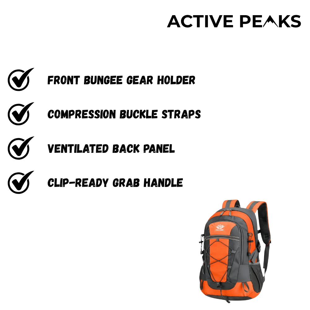 Lightweight Waterproof 30L Hiking Backpack | Active Peaks - Active Peaks