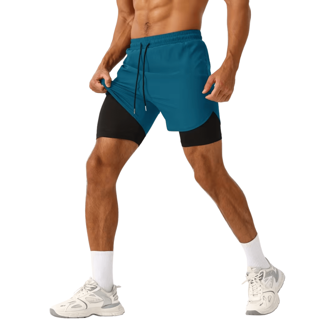 Running Shorts Lightweight Quick - Drying 2 - in - 1 | Active Peaks - Active Peaks
