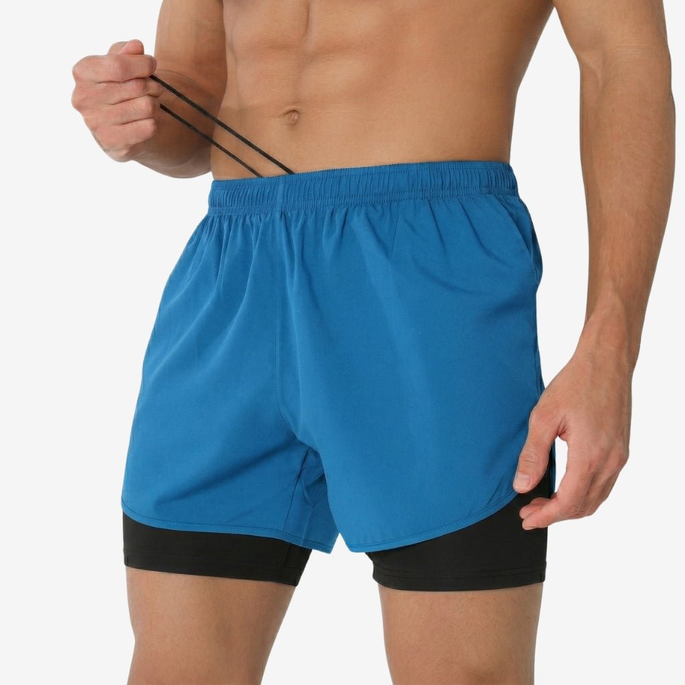 Running Shorts Lightweight Quick - Drying 2 - in - 1 | Active Peaks - Active Peaks
