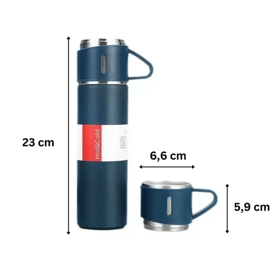 Stainless Steel Thermos Flask 500ml Vacuum Insulated | Active Peaks - Active Peaks