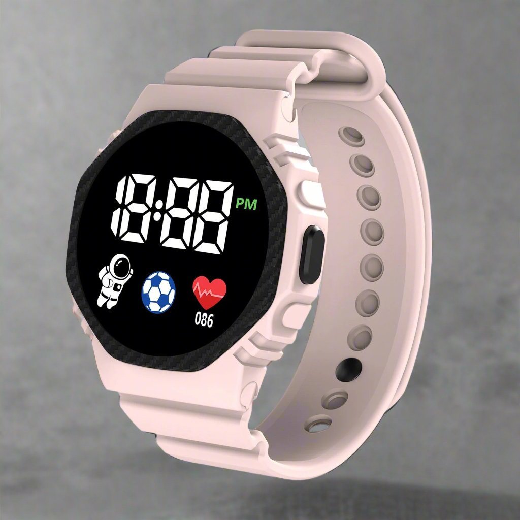 Children’s Waterproof Digital Watch – Durable Outdoor Design - Active Peaks