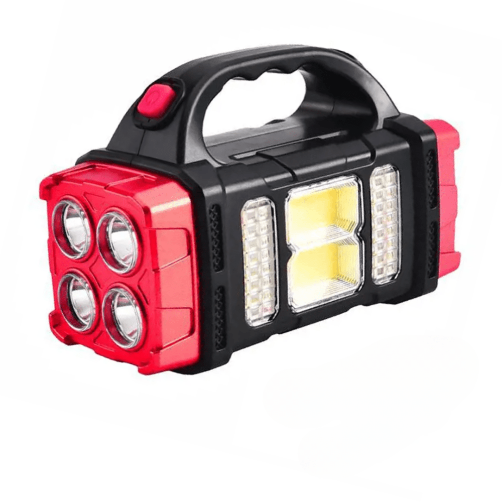 ActivePeaks - Rugged 4-in-1 Solar Emergency Torch and Power Bank