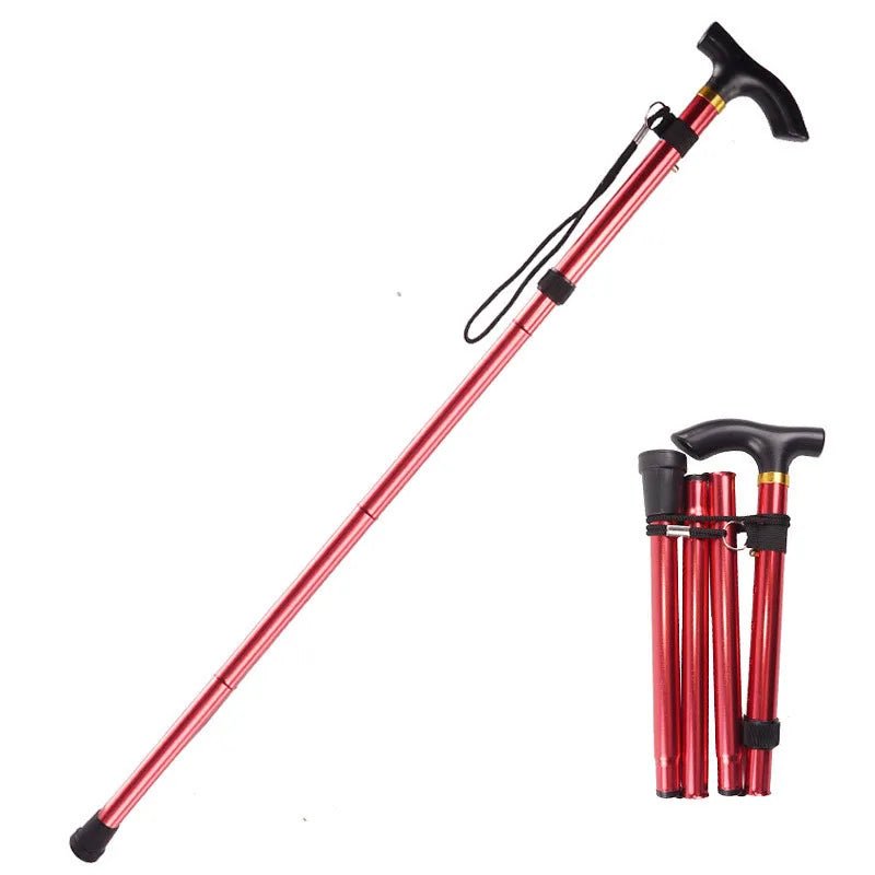 Adjustable Folding Walking Stick with Telescopic Shaft | Active Peaks - Active Peaks