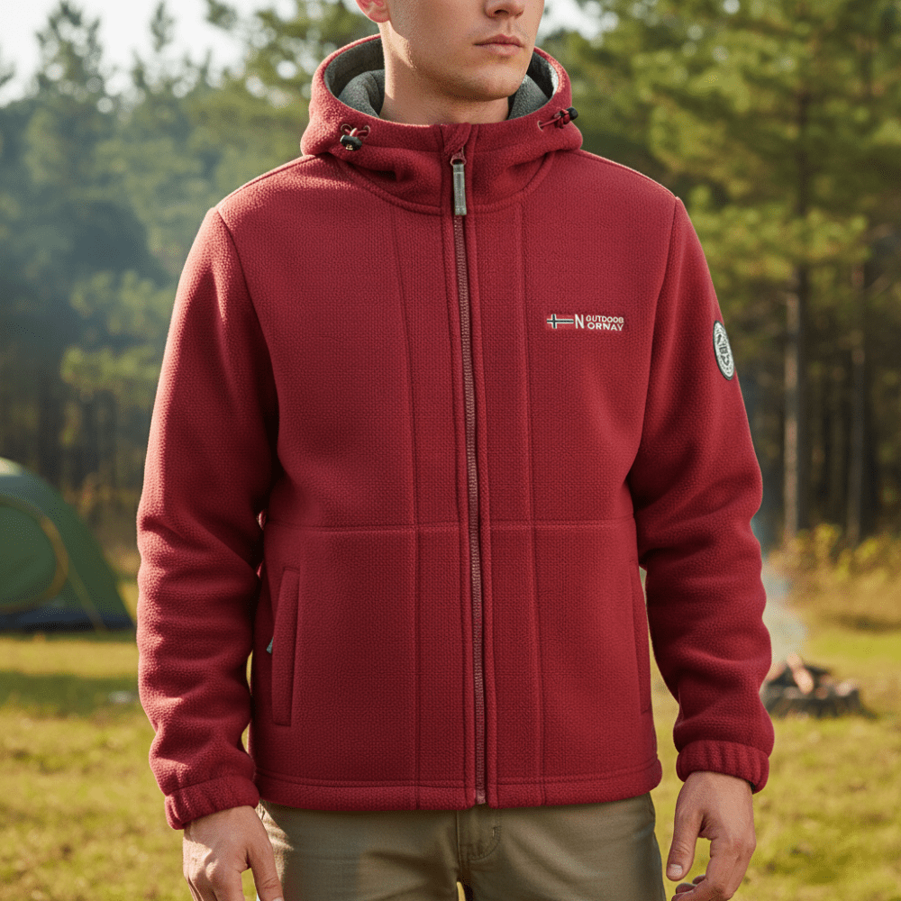 Men’s Fleece Jacket Windproof Breathable - Active Peaks
