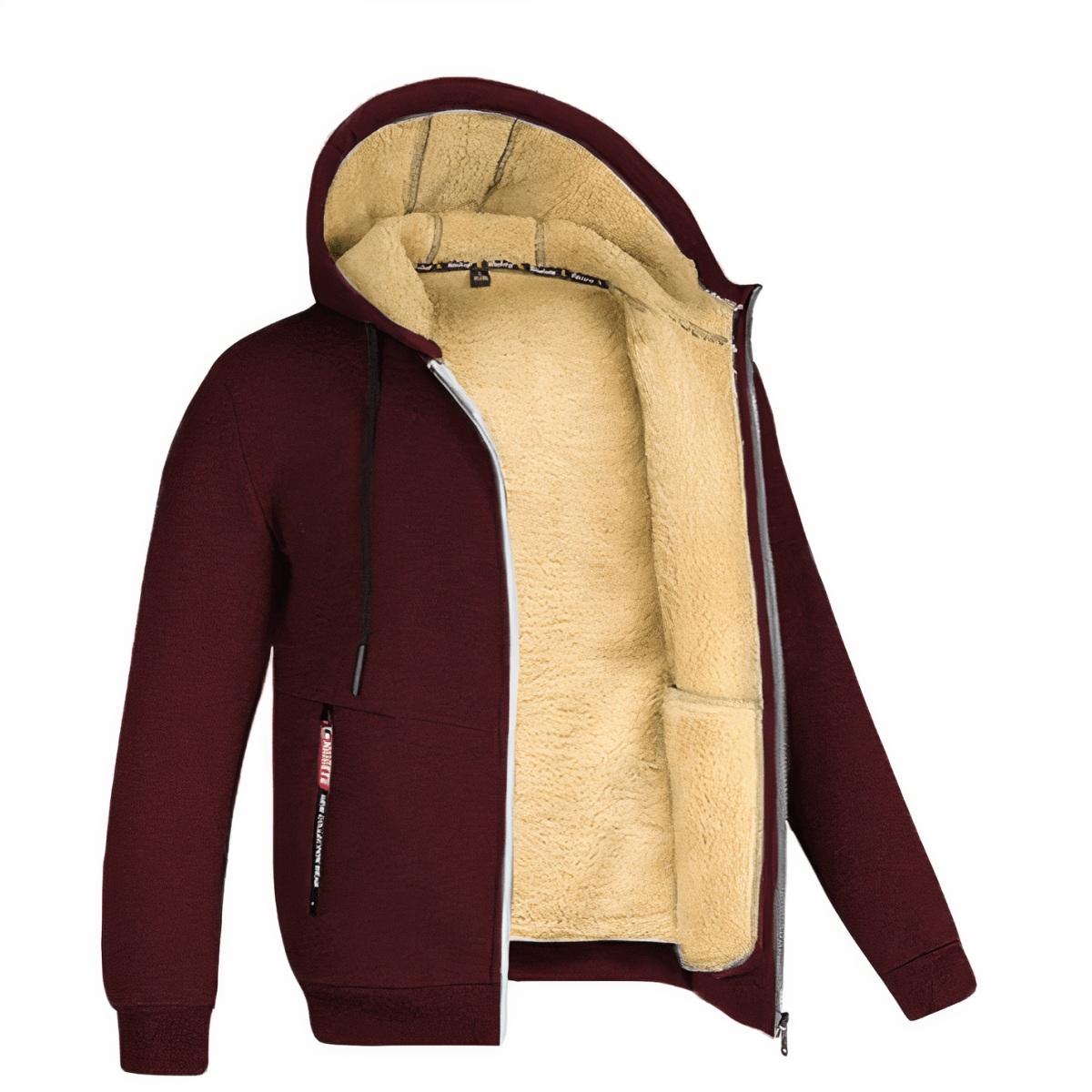 Men’s Fleece - Lined Hooded Jacket | Active Peaks - Active Peaks
