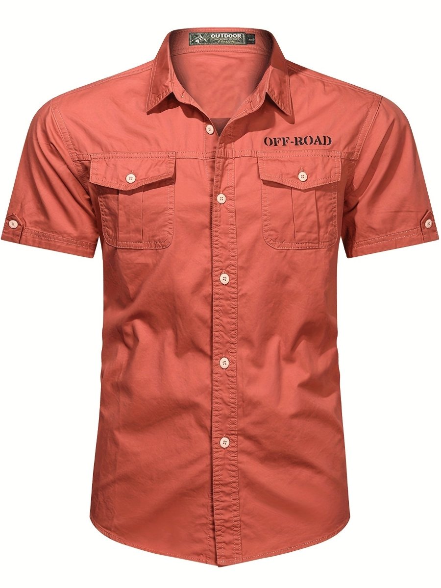 Breathable Cotton Outdoor Shirt for Men | Active Peaks - Active Peaks