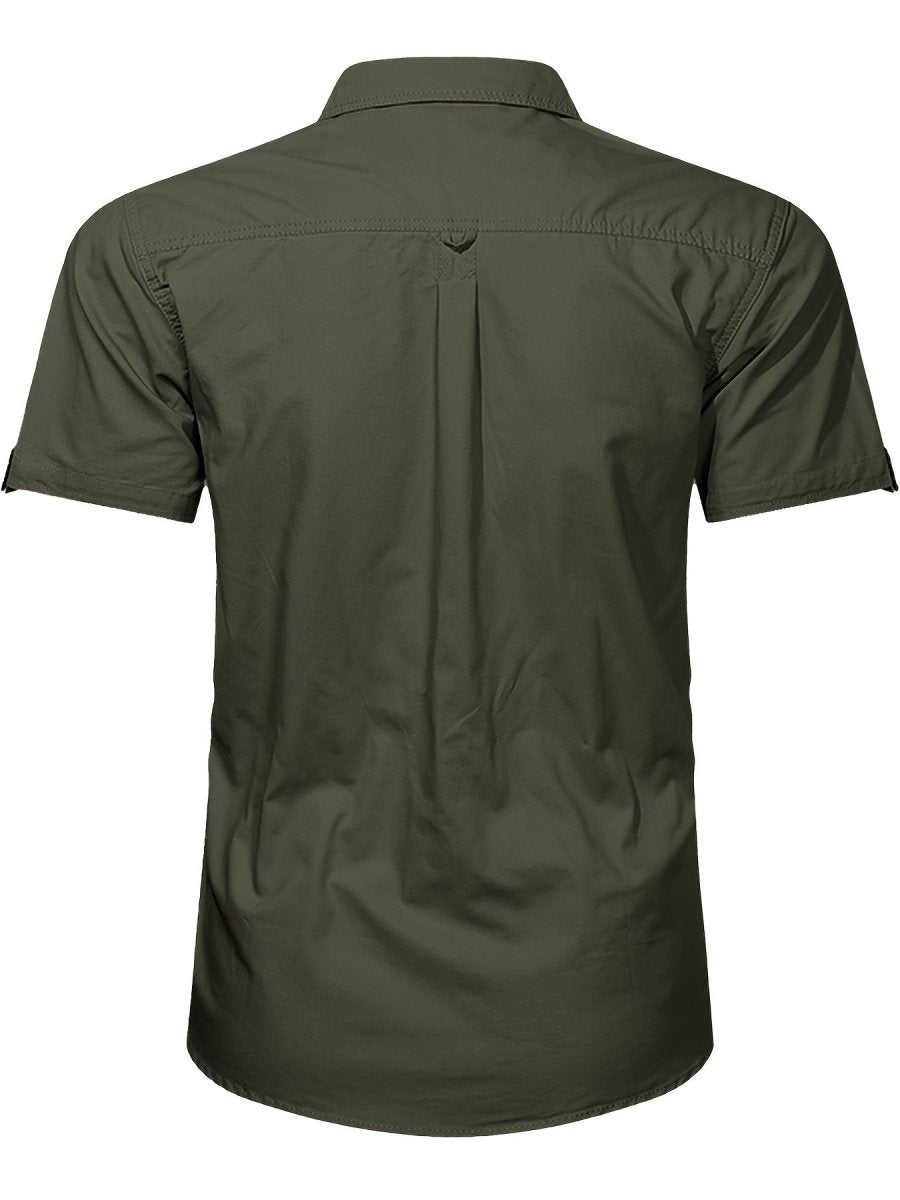 Breathable Cotton Outdoor Shirt for Men | Active Peaks - Active Peaks