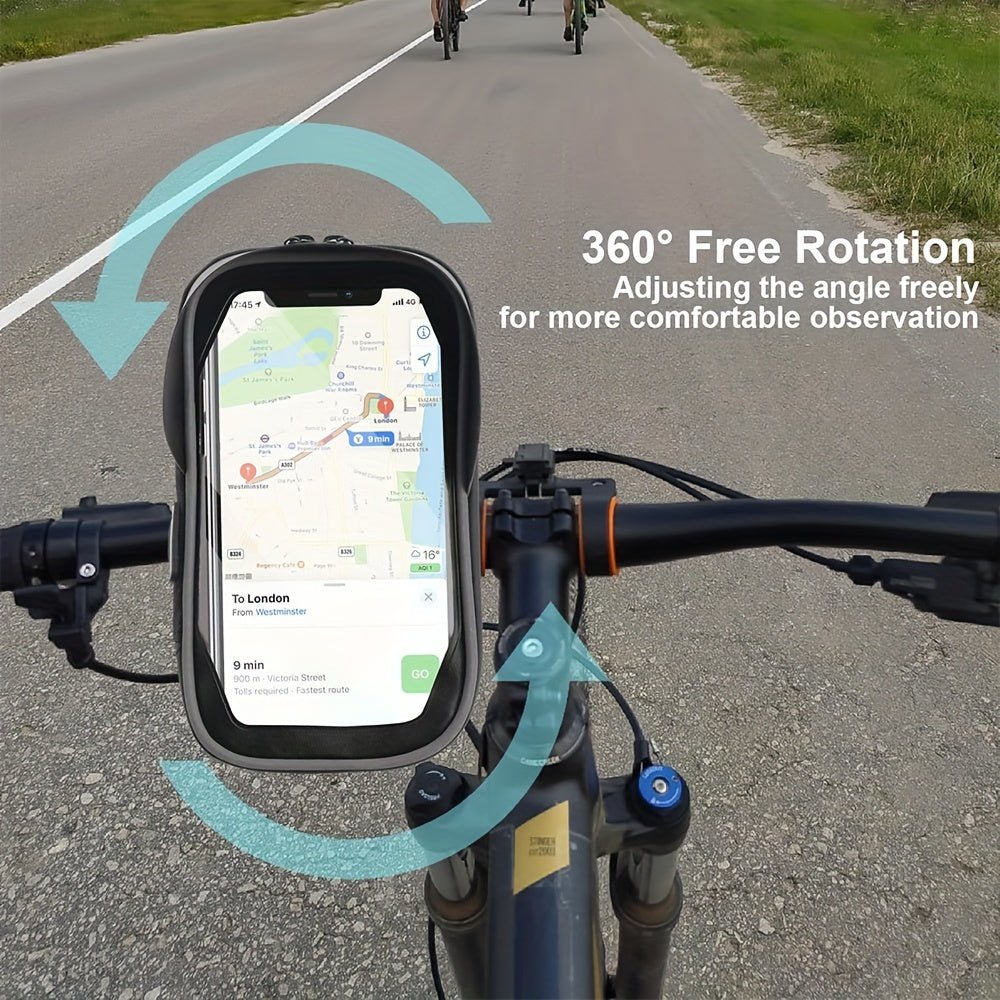Waterproof Phone Holder – 360° Rotating Bike and Motor Mount - Active Peaks