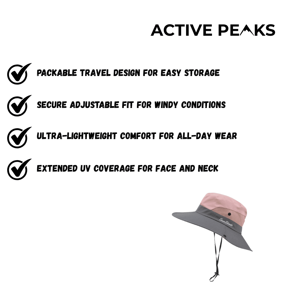 Lightweight UV Protection Hat for Women | Active Peaks - Active Peaks