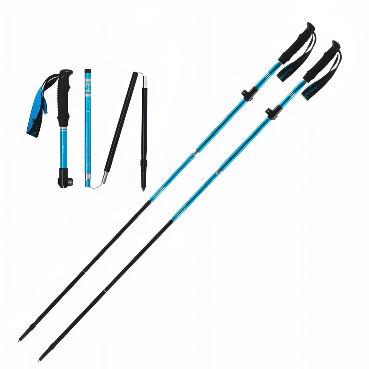 Folding Lightweight Trekking Poles | Active Peaks - Active Peaks