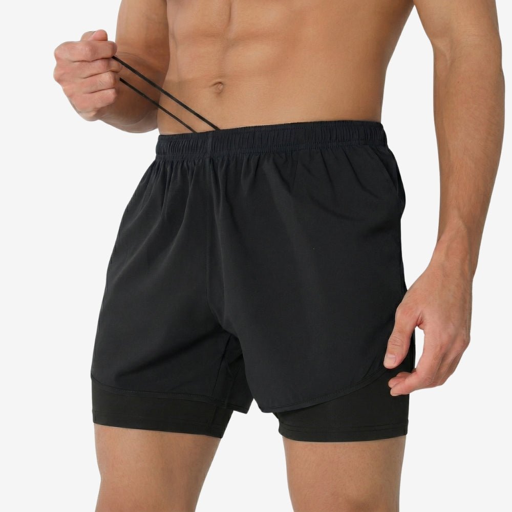 Running Shorts Lightweight Quick - Drying 2 - in - 1 | Active Peaks - Active Peaks