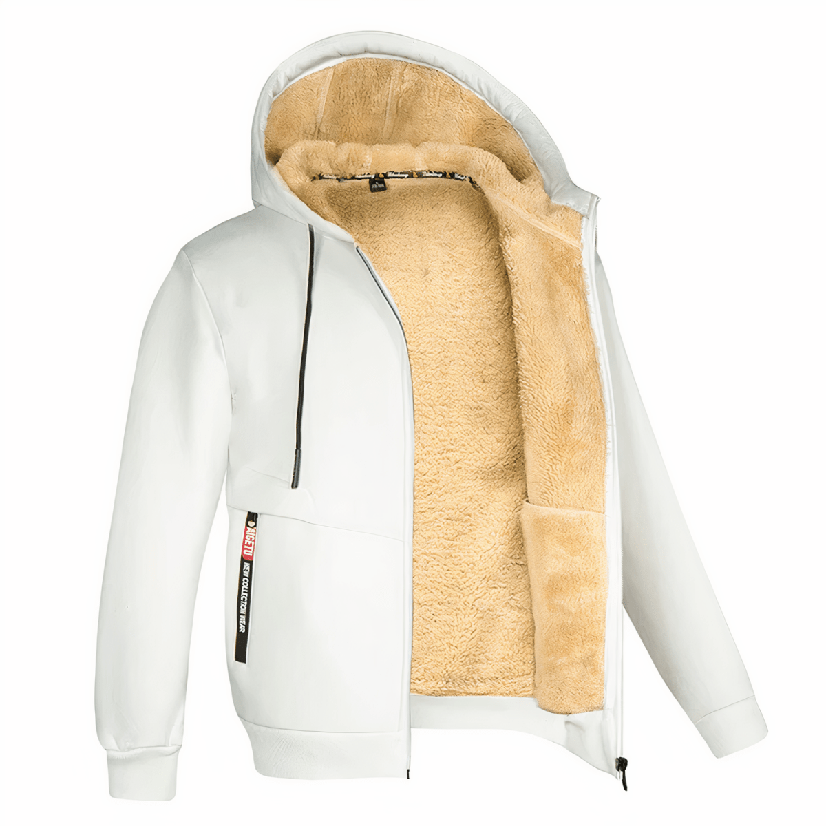 Men’s Fleece - Lined Hooded Jacket | Active Peaks - Active Peaks