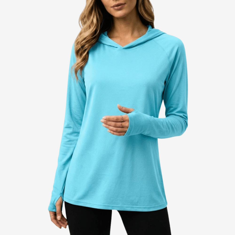 Breathable Long - Sleeve UV Protection Hoodie for Women | Active Peaks - Active Peaks