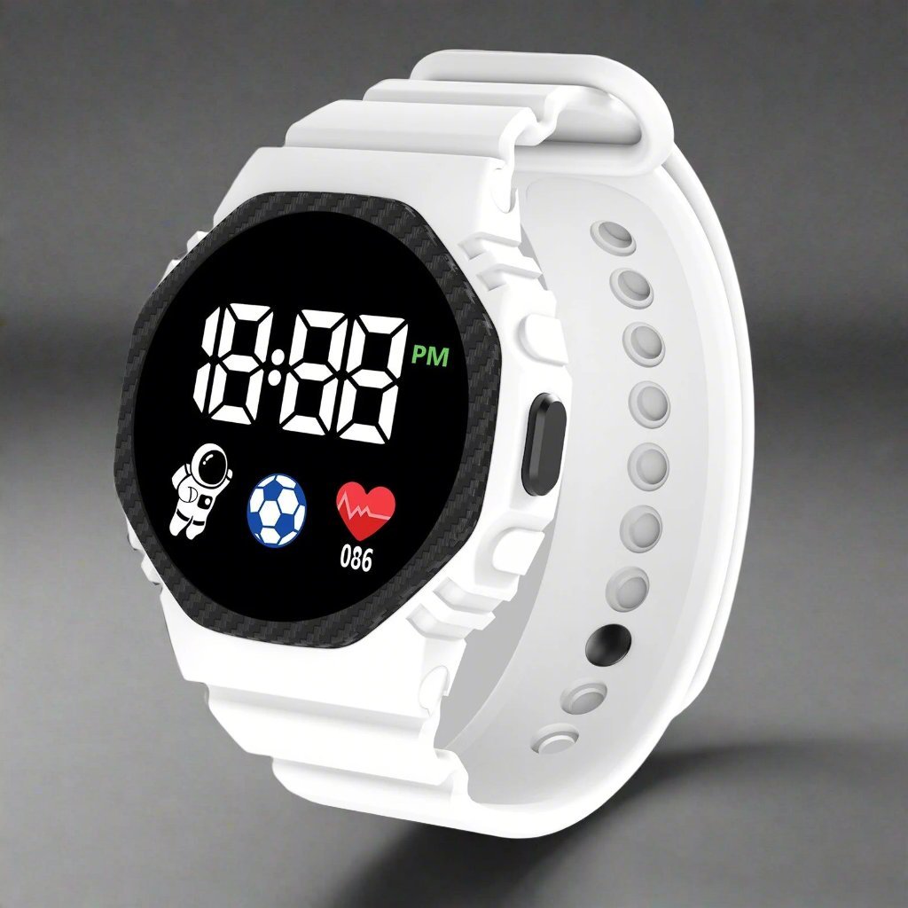 Children’s Waterproof Digital Watch – Durable Outdoor Design - Active Peaks