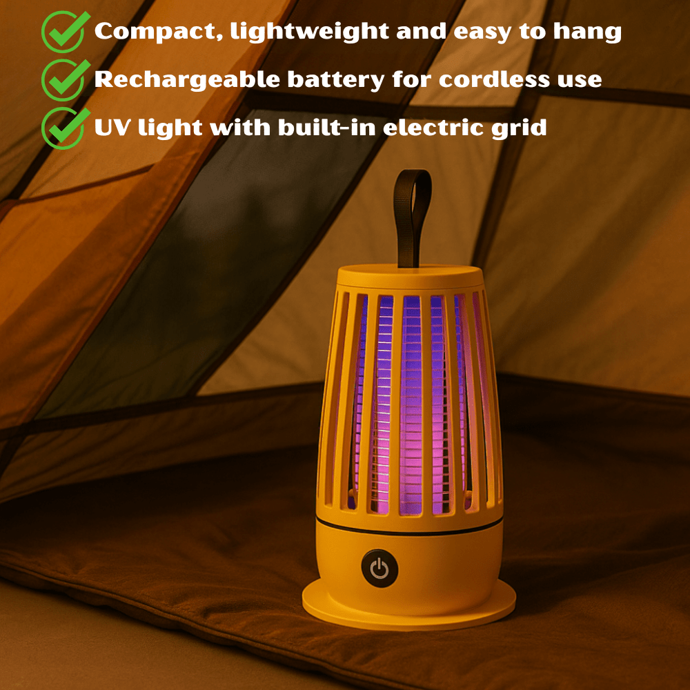 Rechargeable Compact Insect Repellent Lamp | Active Peaks - Active Peaks