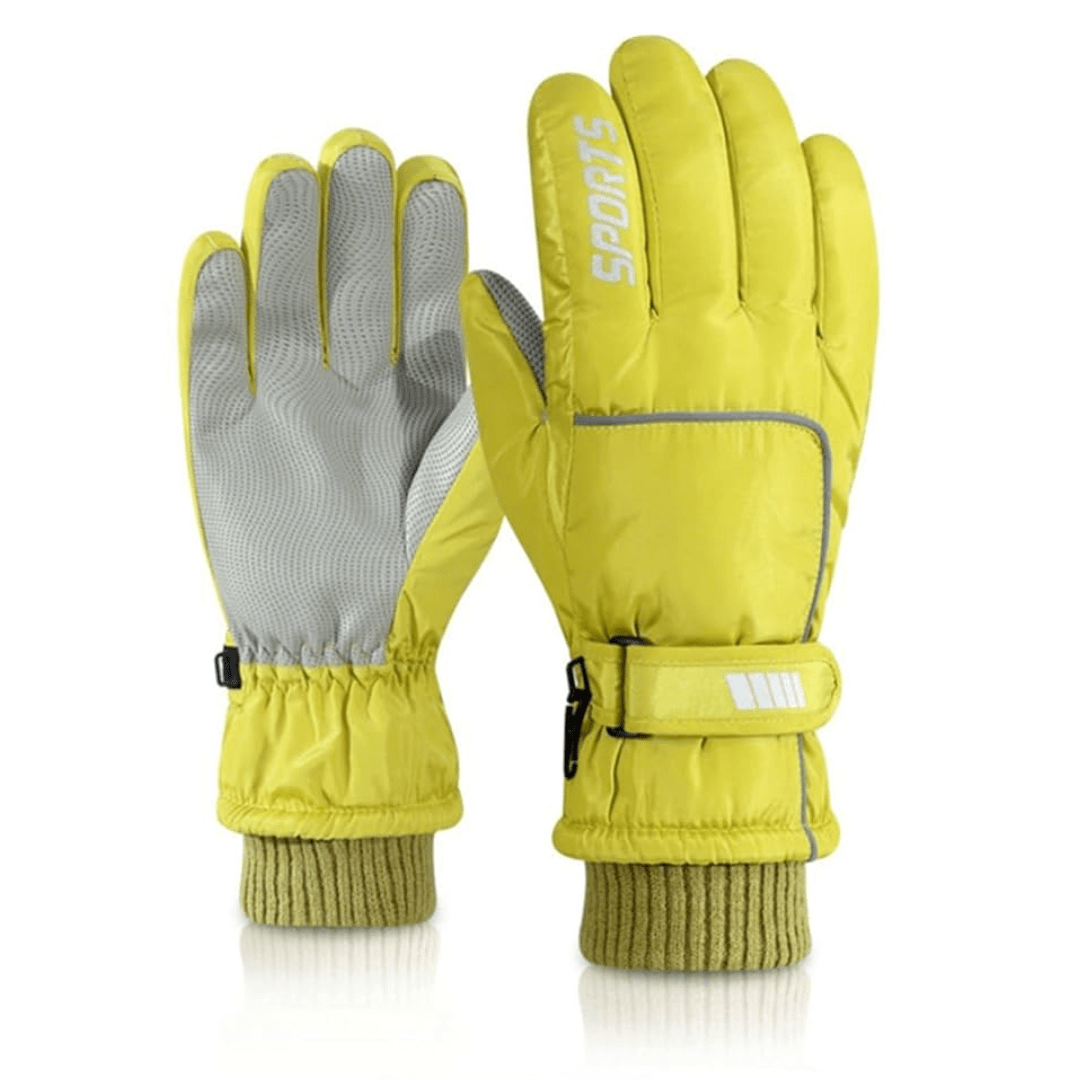 Thermal Waterproof Ski Gloves with Touchscreen Design - Active Peaks