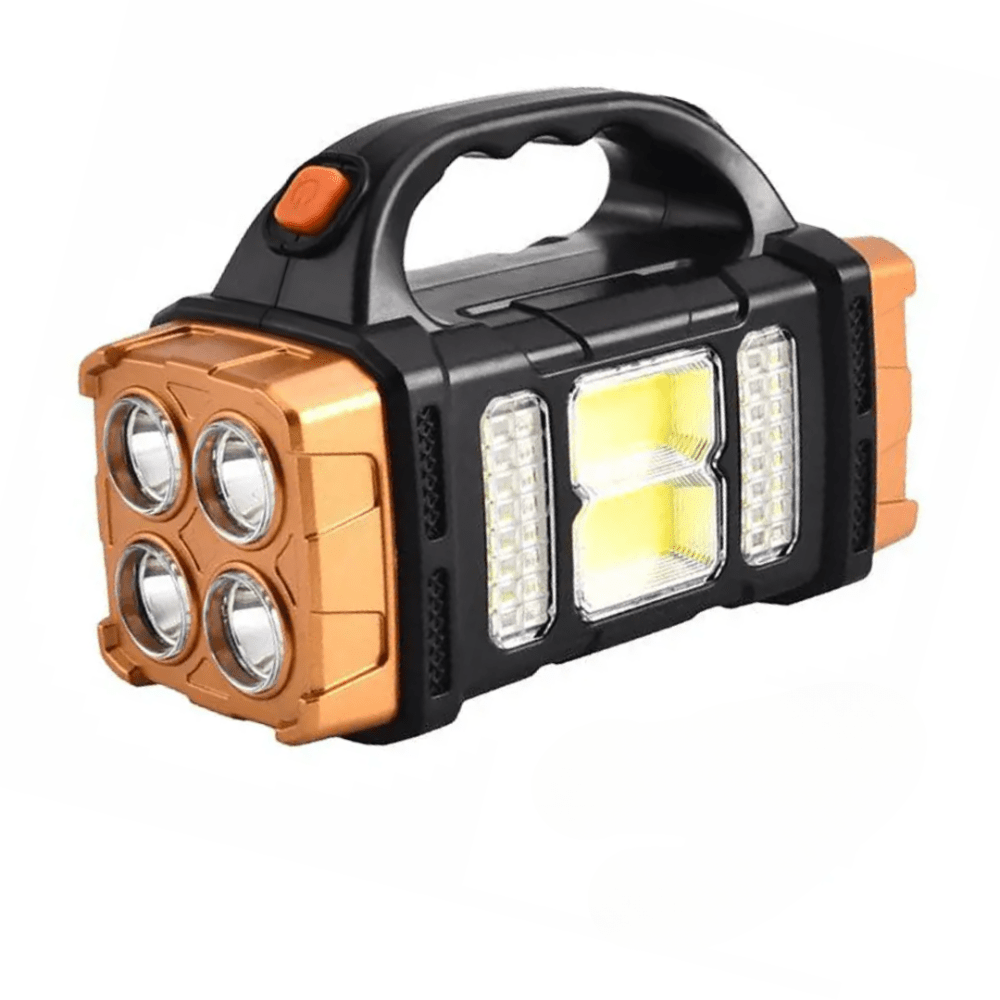 ActivePeaks - Rugged 4-in-1 Solar Emergency Torch and Power Bank