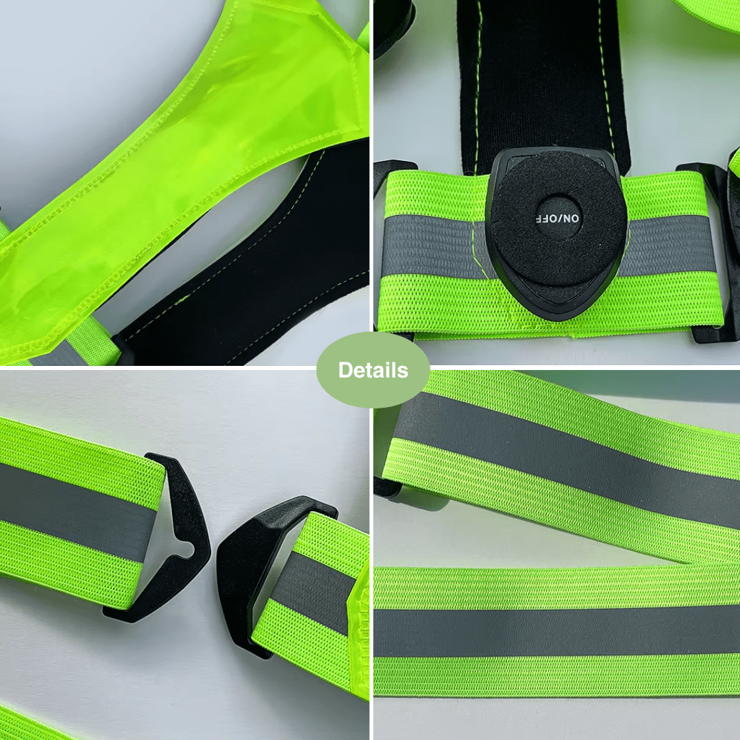 LED Safety Vest Reflective | Active Peaks - Active Peaks